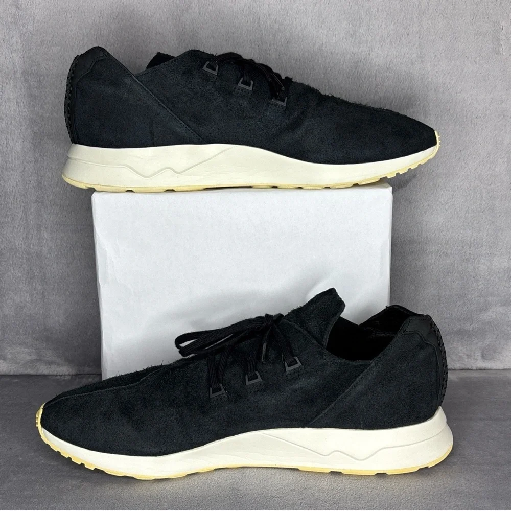 Adidas Wings + Horns ZX Flux Core Black Suede Size 12 Mens Rare